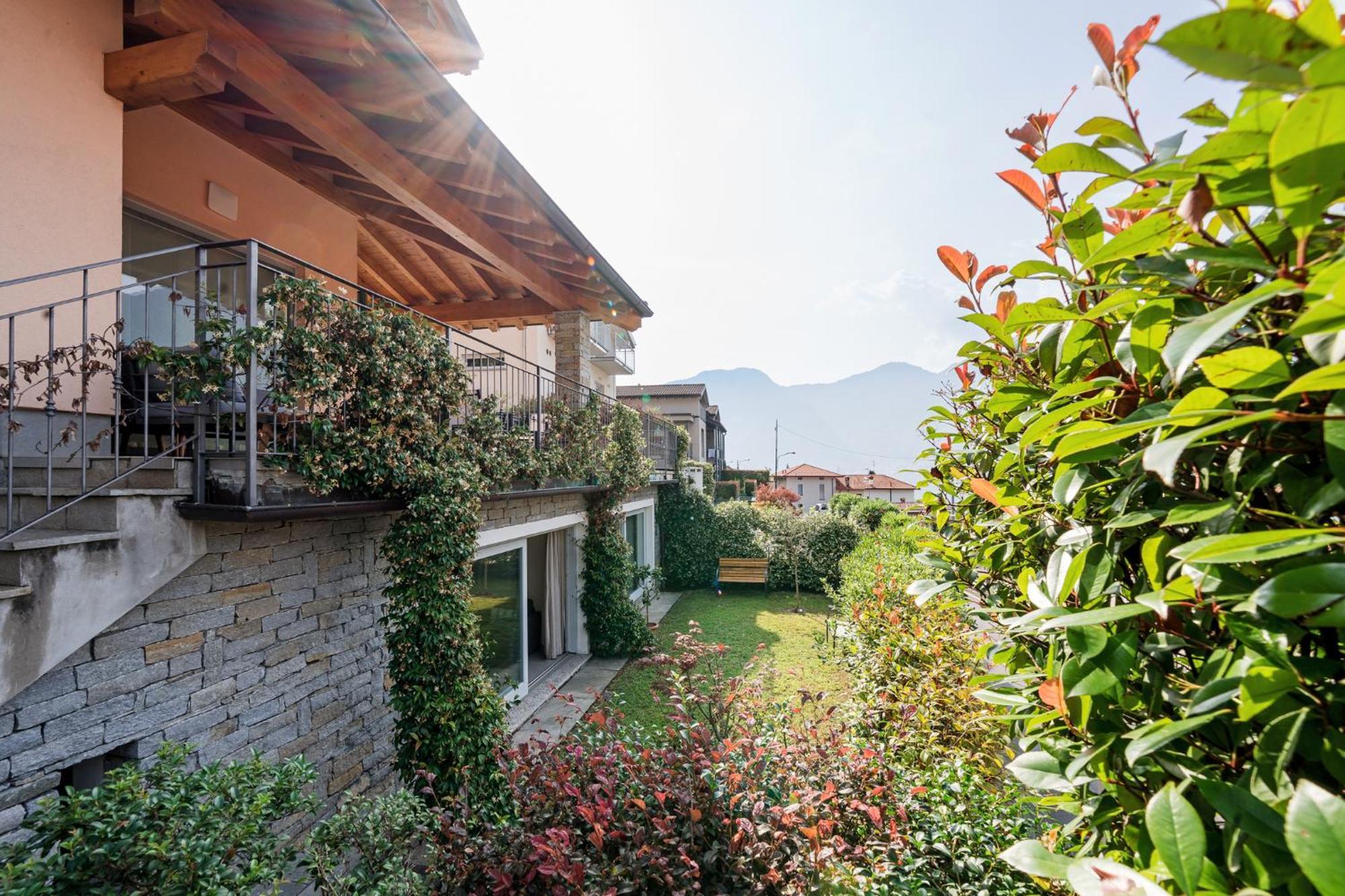 Comacina Villa Como Buitenkant foto