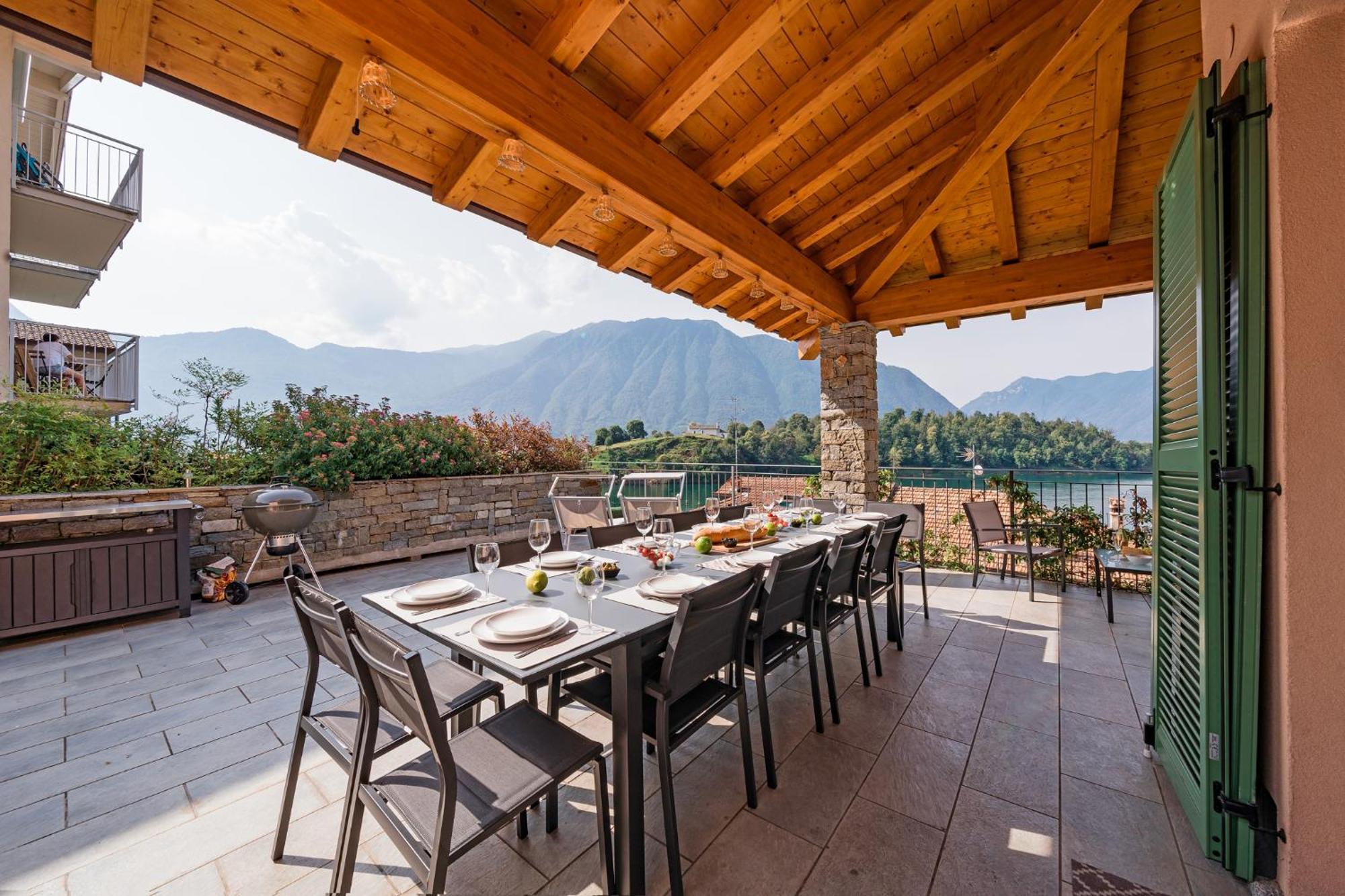 Comacina Villa Como Buitenkant foto
